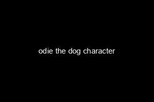 odie the dog character